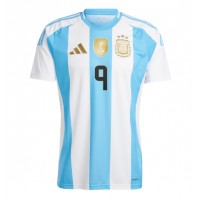 Argentina Julian Alvarez #9 Hemmatröja Copa America 2024 Korta ärmar